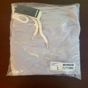 NWT Monrow Vintage Sweatpants Size Large Lilac